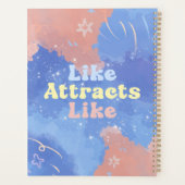 Like attracts Like, Motivational, Positive Quote Planner (Achterkant)