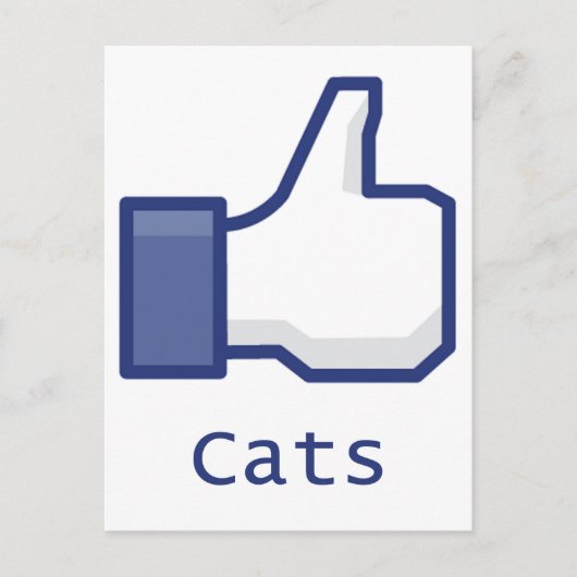 Like Cats Briefkaart (Voorkant)