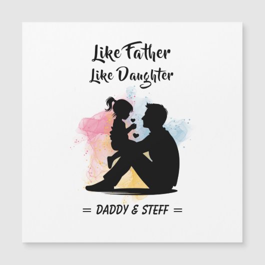 Like Father Like Daughter - Aangepaste naam (2) (Voorkant)