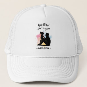 Like Father Like Daughter - Aangepaste naam (2) Trucker Pet