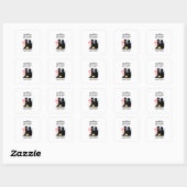 Like Father Like Daughter - Aangepaste naam (2) Vierkante Sticker (Vel)