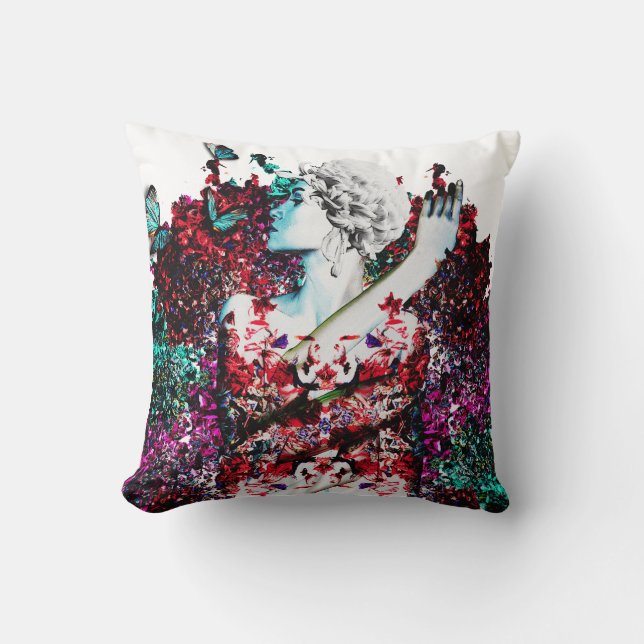 Like Flowering Flowers Kussen (Voorkant)