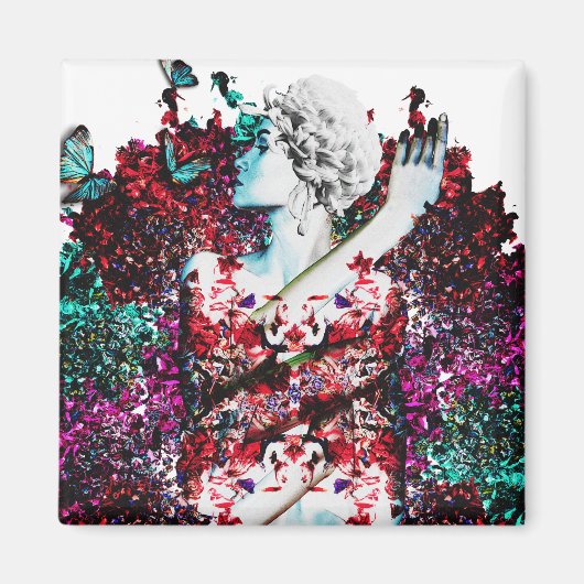 Like Flowering Flowers Magneet (Voorkant)