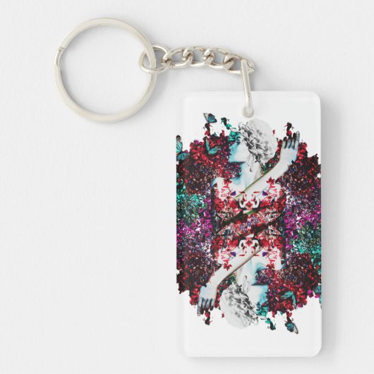 Like Flowering Flowers Sleutelhanger (Voorkant)