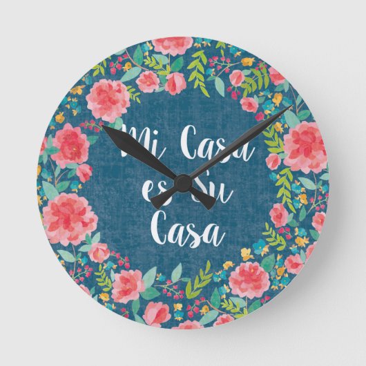 Like Frida VIII | Mi Casa es Su Casa Ronde Klok (Voorkant)
