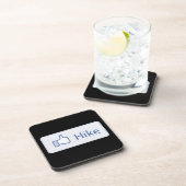 Like Hike - Facebook Parodie Bier Onderzetter (Rechterzijde)