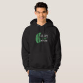 Like I said I want you to leaf me alone Hoodie (Voorkant volledig)