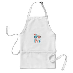 Like It's 1776 Funny 4th Of July Party 4th Te Standaard Schort
