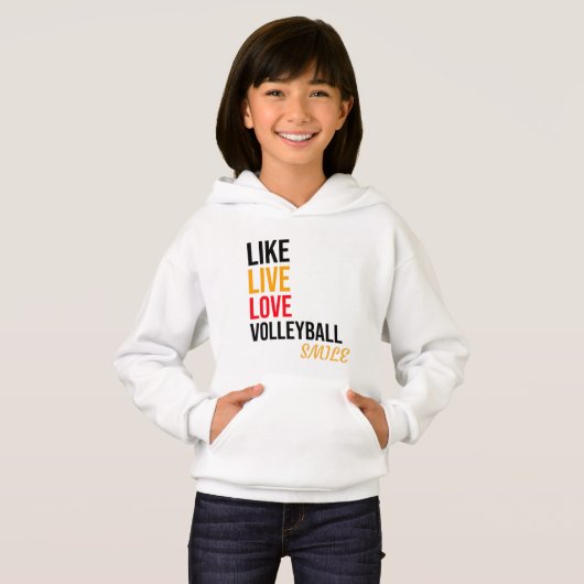 like,live,love,volleybal,smile (Voorkant volledig)