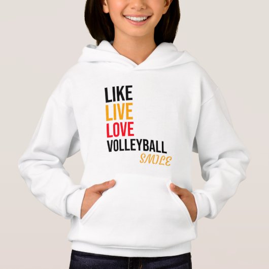 like,live,love,volleybal,smile (Voorkant)