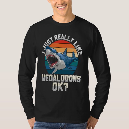 Like megalodons ok open water t-shirt (Voorkant)