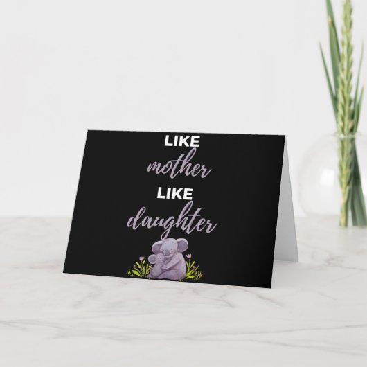 Like Mother Like Daughter Kaart (Voorkant)