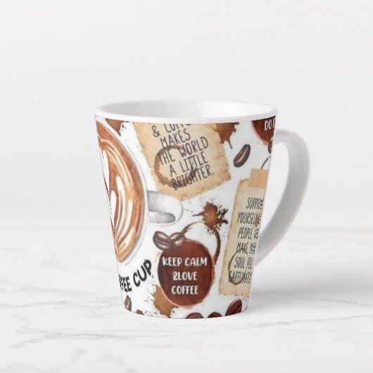  like my coffee cup latte mok (Rechterhoek)