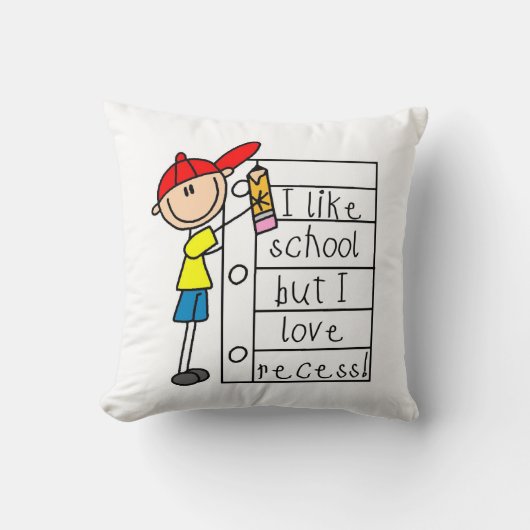 Like School Love Recess Kussen (Voorkant)