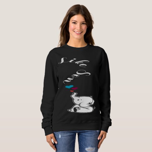 Like son Loving Father Trui (Voorkant volledig)