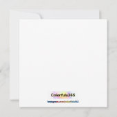 Like Sunshine – Sky & Cloud Kalligrafie Kunstwerk Kaart (Achterkant)