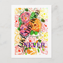 Like the Rose Never Briefkaart