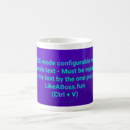 LikeABoss.fun Official Mug - BOSS MODE Edition Koffiemok