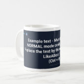 LikeABoss.fun Officiële mok - NORMALE MODUS-editie (Voorkant links)