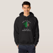 Likely To Do An Irish Exit  St Patrick Quote Irish Hoodie (Voorkant volledig)