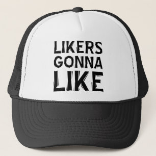 Likers Gonna Like Grappige Honkbalpet Trucker Hoed Pet