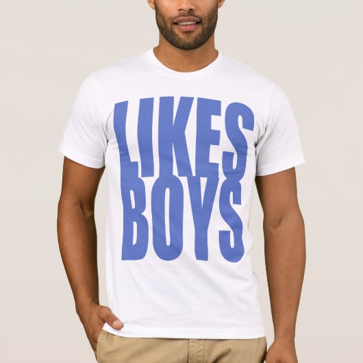 LIKES BOYS T-SHIRT (Voorkant)