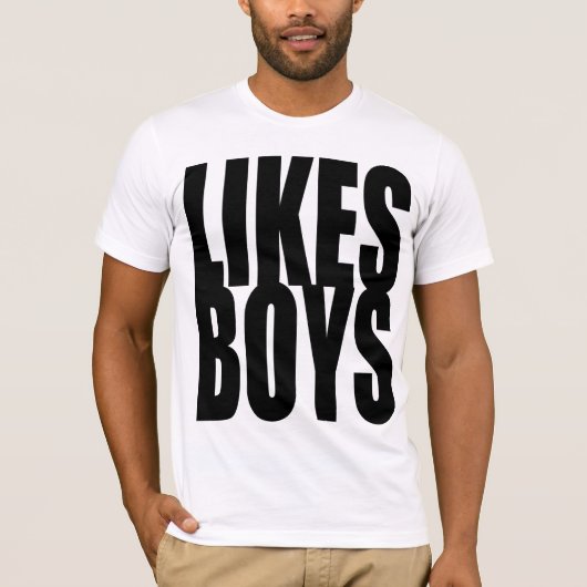 LIKES BOYS T-SHIRT (Voorkant)