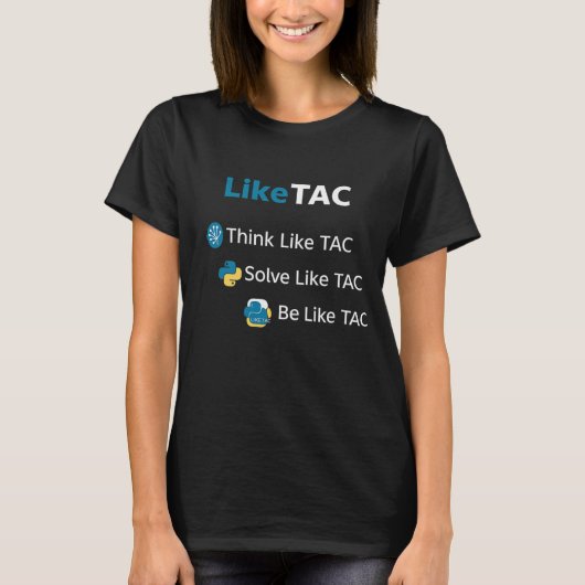 LikeTAC - T-Shirt Dames (Voorkant)