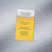 likeurbier magnetisch visitekaartje (Voorbeeld)