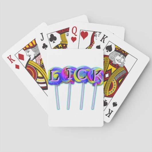 Likken Pokerkaarten (Achterkant)