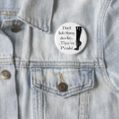 likken ronde button 5,7 cm (In situ)