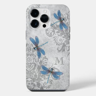 likkerij Grunge Damask met Monogram iPhone 14 Pro Max Hoesje