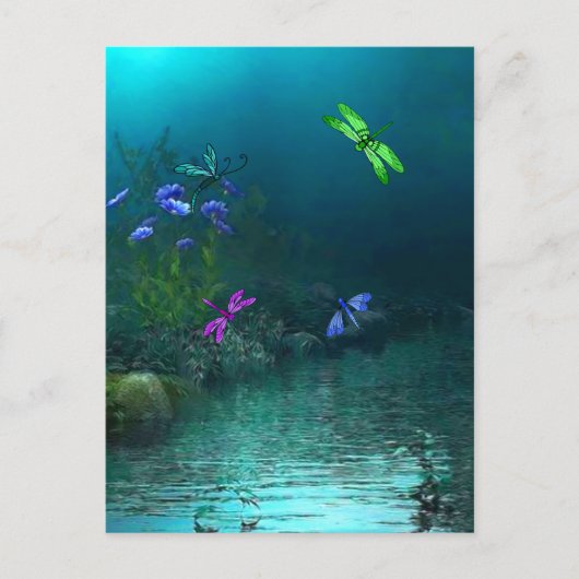 likkerlichten briefkaart (Voorkant)