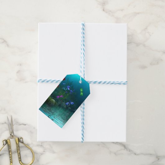 likkerlichten cadeaulabel (Met Touw)