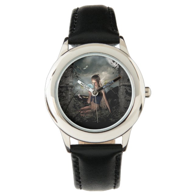likkerlichten horloge (Voorkant)