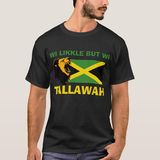 LIKKLE MAAR WI TALLAWAH Jamaica T-shirt (Voorkant)