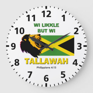 LIKKLE MAT TALLAWAH Jamaican Grote Klok