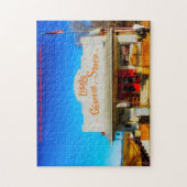 Likley General Store California.Kerstgroet Legpuzzel (Verticaal)