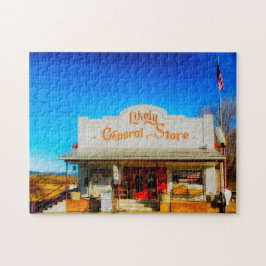 Likley General Store Californië. Legpuzzel