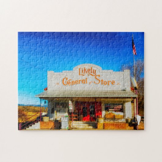 Likley General Store Californië. Legpuzzel (Horizontaal)