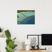 Likuliku Lagoon Resort, Malolo-eiland, Fiji Poster (Thuiskantoor)