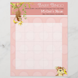 Lil aap, Baby shower Bingo in kramble Game Flyer