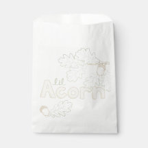 Lil Acorn schets Baby shower