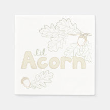 Lil Acorn schets Baby shower