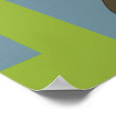 Lil Adria helpt Poster (Hoek)