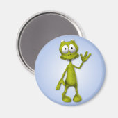 Lil' Alien Magnet (Voorkant / Achterkant)