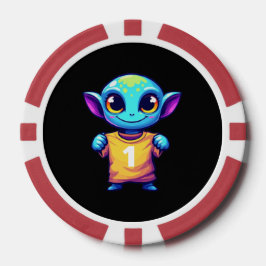 Lil' Alien Poker Chips