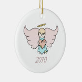 Lil Angel 2010 Keramisch Ornament (Rechts)