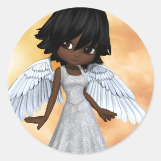 Lil Angels 2 Ronde Sticker