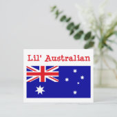 Lil' Australian Briefkaart (Staand voorkant)